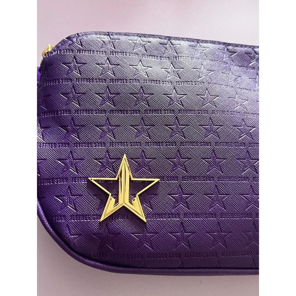 Jeffree Star Purple Waist Fanny Pack Cosmetic Bag Blood Lust Collection NWT